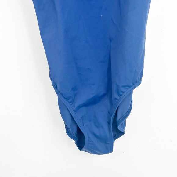 Balera Blue Floral Lace Rhinestone Lyrical Dance Costume Dress Leotard Size SA - Picture 5 of 8